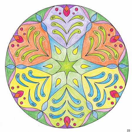 Mandala vodnícj víleček